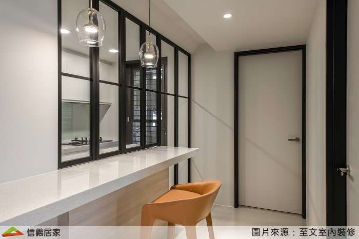 白色餐廳室內裝潢設計，包括裝潢圖片